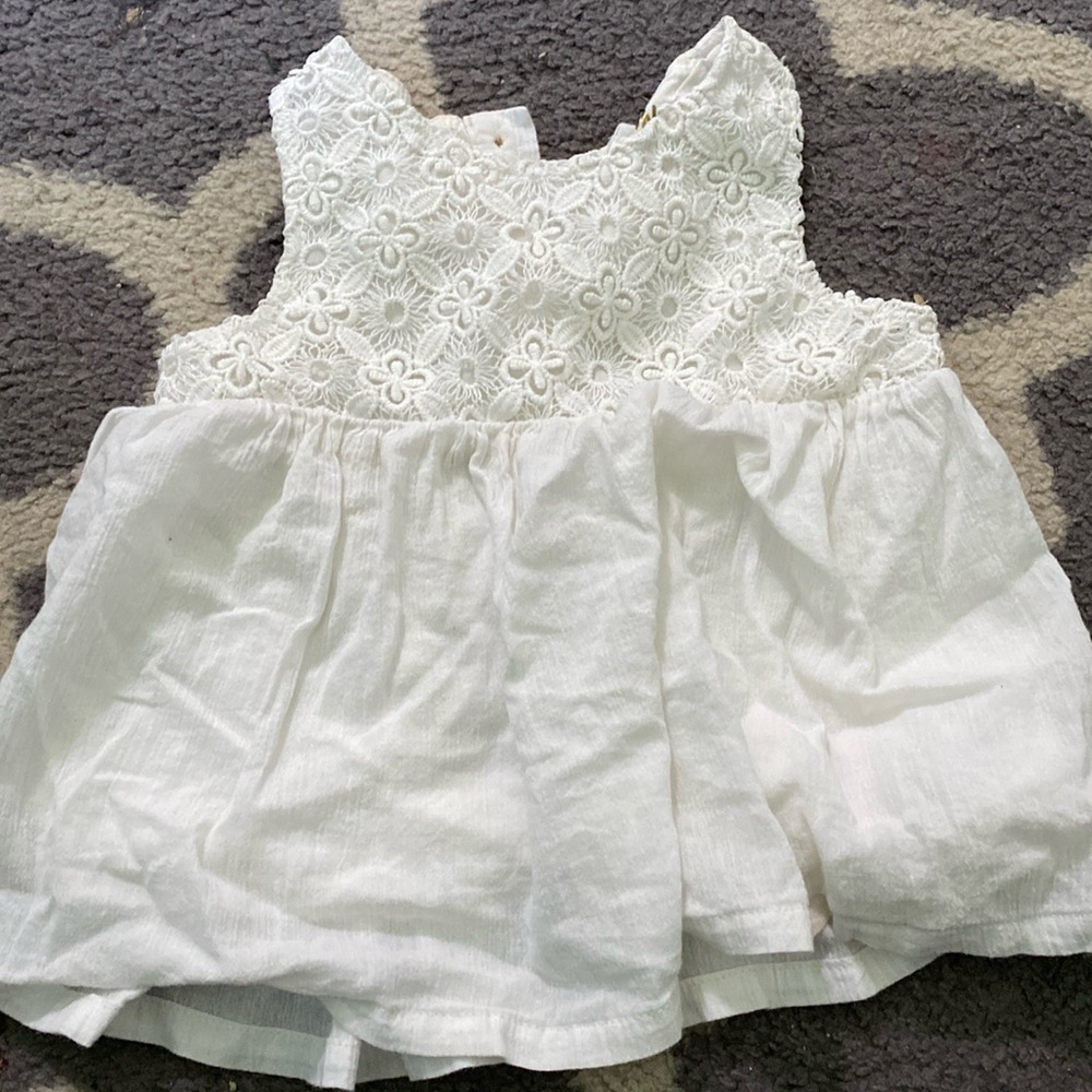 Oshkosh white girls blouse